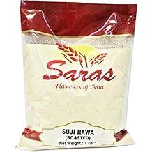Buy Saras Suji Rava (Roasted) | Semolina - 1kg at Ubuy India