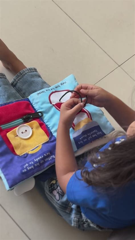 Quiet Book | Sensory Activity Book – Bombay Kids Company