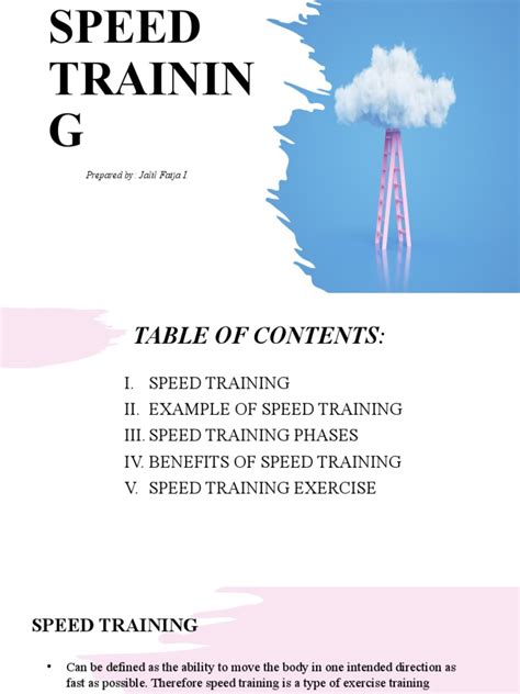 Training Methods to Developed Speed 的图像结果
