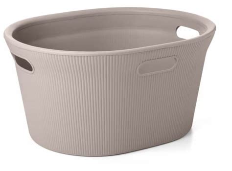 TATAY KORPA ZA VEŠ BAOBAB 35L 52X42,5X26,5CM PP SIVO SMEĐA