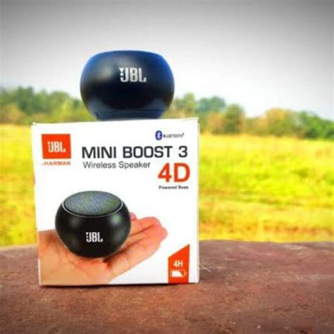 JBL mini boost 3 portable wireless bluetooth speaker with 4 hours ...
