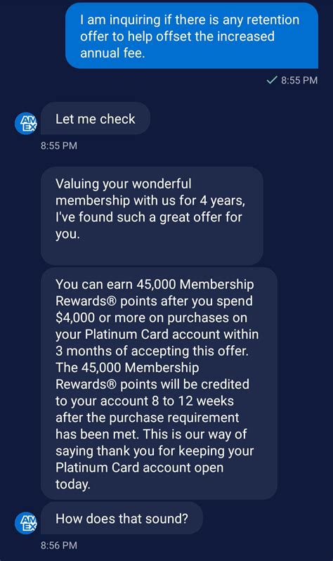 Platinum Retention Offer : r/amex