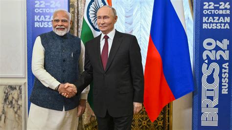 BRICS summit: Modi holds bilateral with Putin, says India ready to help ...