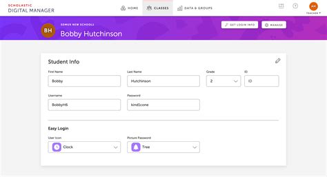 How can I edit student information? – Scholastic Digital Manager