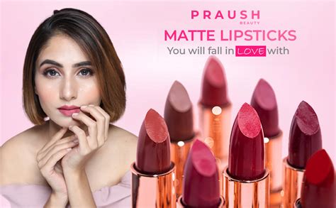 Buy PRAUSH (Formerly Plume) Plush Matte Lipsticks Super Light And ...