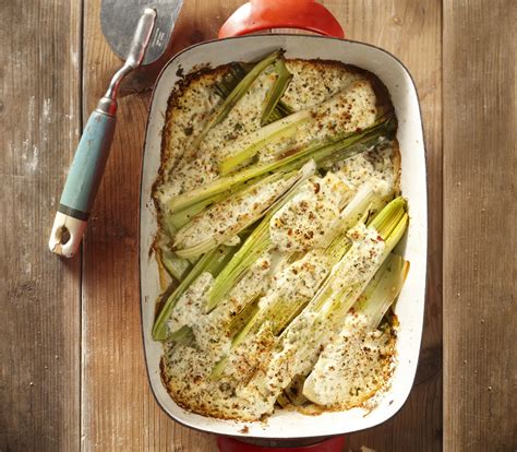 Gegratineerde prei met feta en citroen - Boodschappen.nl