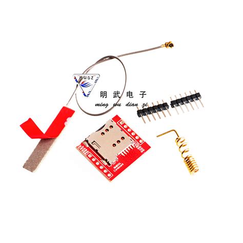 SIM800L GPRS module GSM microSIM card adapter board Core board Type=SI ...