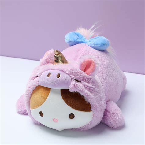 Buy MINISO 9'' Mini Family Stuffed Animals Unicorn Costume Series Plush ...