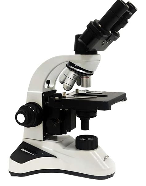 LABCARE 1000X Coaxial Binocular Microscope, 4X, 10X, 40X, 100X Oil ...