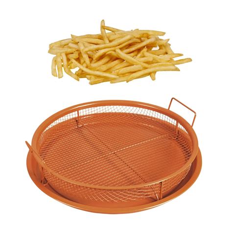 Buy 2x Crisper Tray Mesh Basket Filter Catering Basket Oven Online at ...