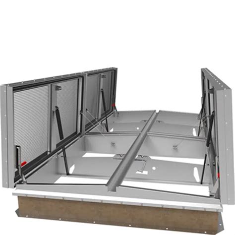 BIM objects - Free download! Quad Door LightMAX™ Smoke Vent | BIMobject