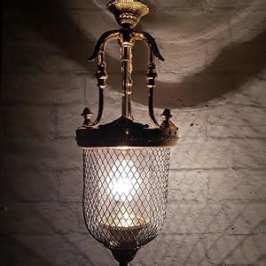 Buy S&A Home Decor Brass Antique Finish Metal Bell-Jali Hanging Light ...