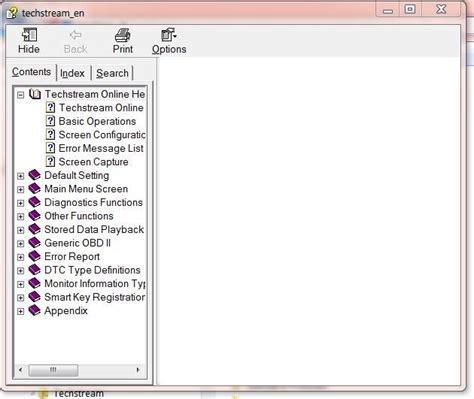 Image result for Techstream Screen