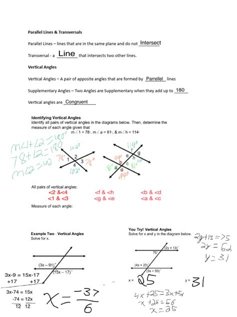 Image result for Parallel and Transversal