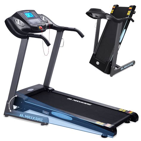 MaxKare 2.5 HP Power Treadmill with 12% Auto Incline Folding Treadmill ...
