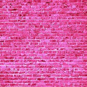 AOFOTO 10x10ft Pink Brick Wall Backdrop Fashion Street Art Photography ...