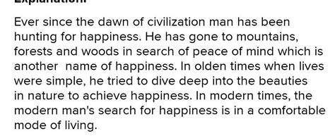 Edit the passage :a) Ever since the dawn of civilization man have b ...