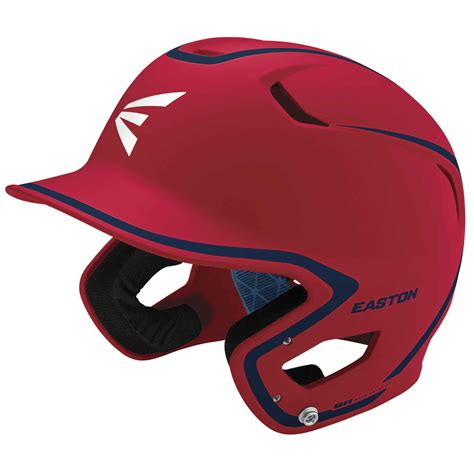 Easton Z5 2.0 Matte Two-Tone Batting Helmet - Junior | Red/Navy ...