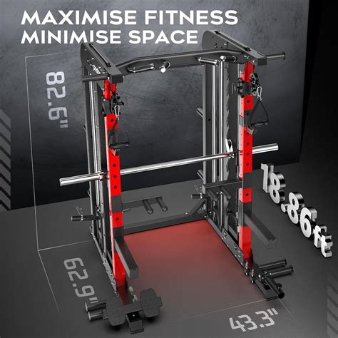 Pooboo Multi-Functional Machine Power Cage, 2000LB India | Ubuy