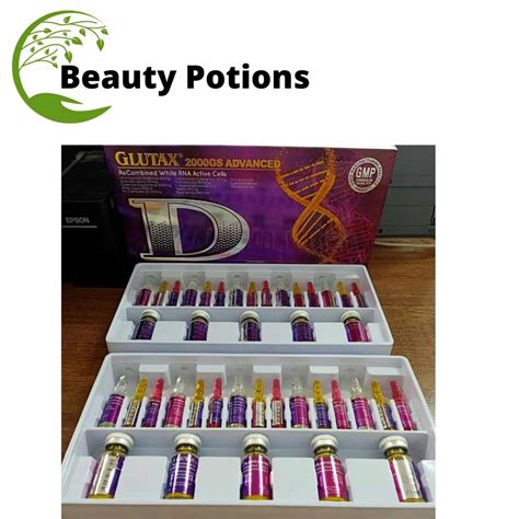 Buy Glutax 2000GS Advanced Recombined White RNA Glutathione In - Skin ...