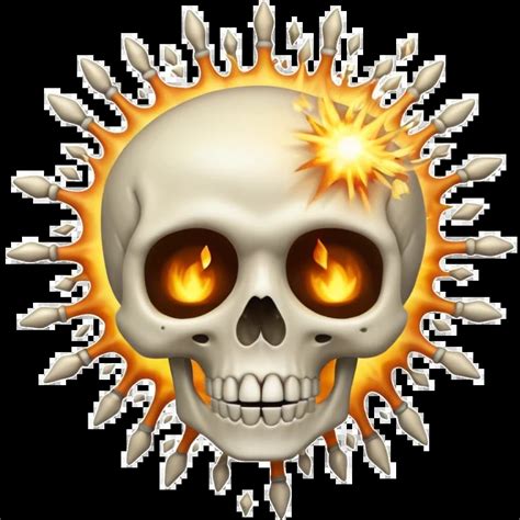 Image result for Skeleton Exploding Emoji