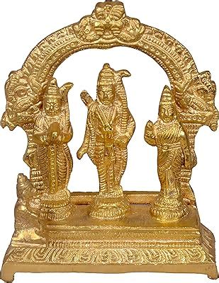 Buy Elite Ram Darbar Statue / Idol - Lord Rama Laxman And Sita ...