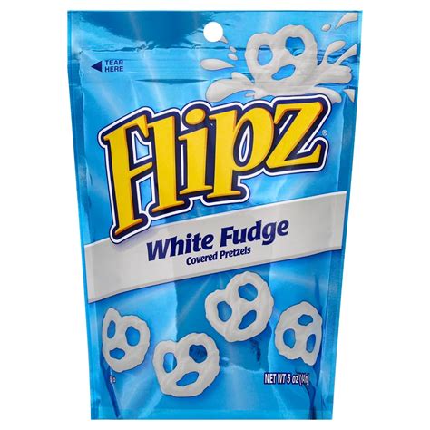 Flipz White Fudge Covered Pretzels - Shop Chips at H-E-B