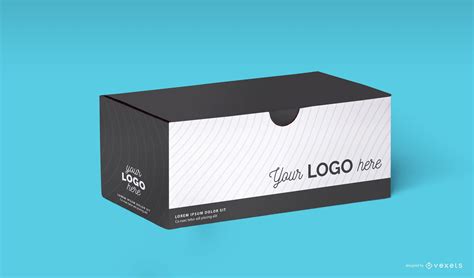 Box Packaging Mockup Psd Design PSD Editable Template