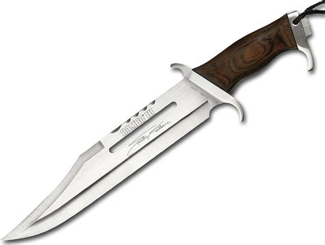Rambo Knives Masterpiece Collection 3 Hollywood Sylvester Stallone Signature Edition Knife ...