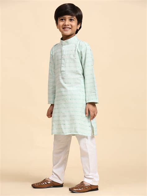 Pro-Ethic Style Developer Boys Cotton Kurta Pajama for Kid's Tradition ...