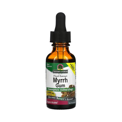 Nature’s Answer - Myrrh Gum Extract, 1 Oz – Maple Herbs