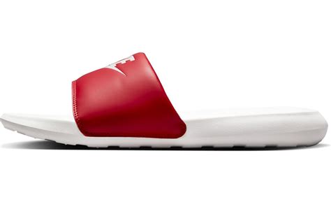 Nike mens Victori One GYM RED/SUMMIT WHITE-OBSIDIAN Slide Sandal - 9 UK ...