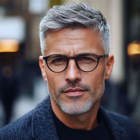 Top Hairstyles for Gray Hair Men Over 50 | New Looks | Grey hair men ...