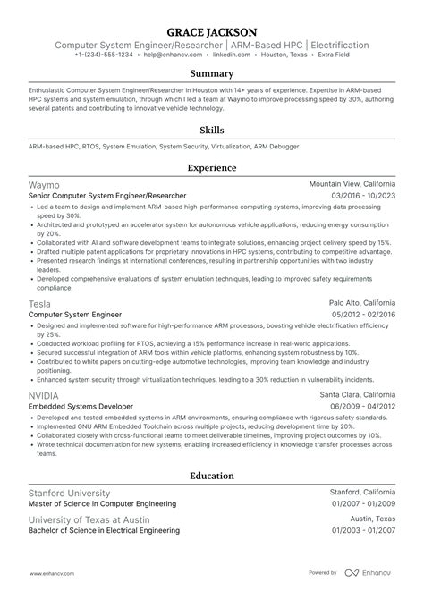 Computer Engineer Resume Examples 的图像结果
