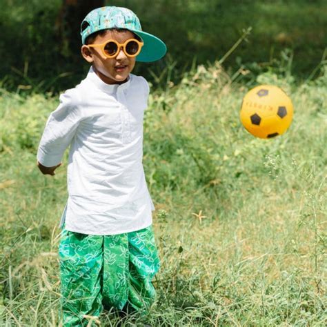 Boys Green Bandhani Print cotton Dhoti for Kids with White Cotton Kurt ...
