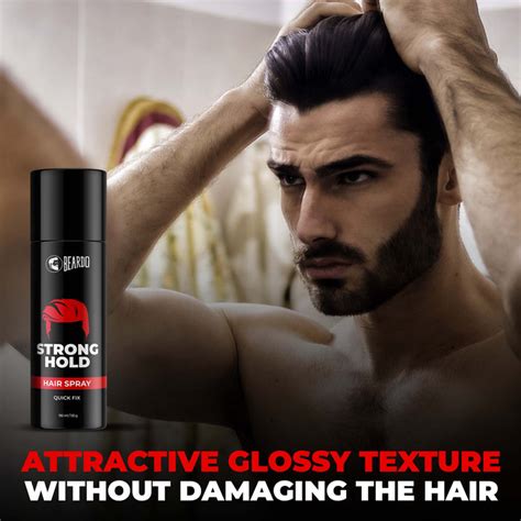 Beardo Strong Hold Hair Spray For Men – Beardo India