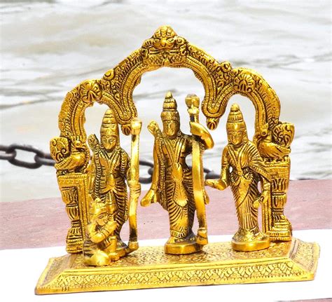 rudradivine Shri Ram Darbar with Hanuman Ji Brass India | Ubuy