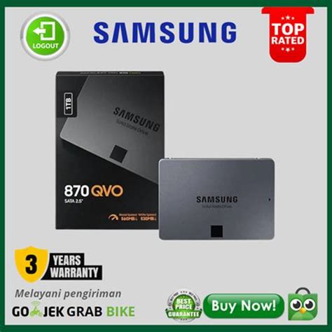 Jual Samsung SSD 870 QVO 1TB V-Nand Sata 3 - Samsung 870 1 TB 2.5 ...