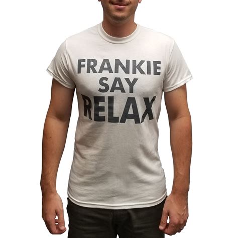 Frankie Say Relax T-Shirt Friends TV Show Goes To Hollywood Ross Geller ...