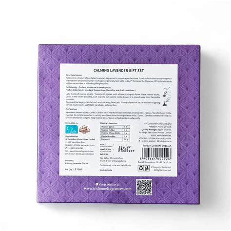 Calming IRIS Lavender Fragrance mini Gift Set – IRIS Home Fragrances