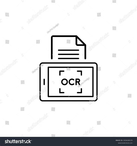 Image result for OCR Camera Icon