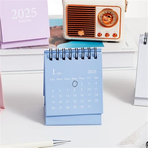 Generic Mini Calendar 2025, Small Desk Calendar Mini India | Ubuy