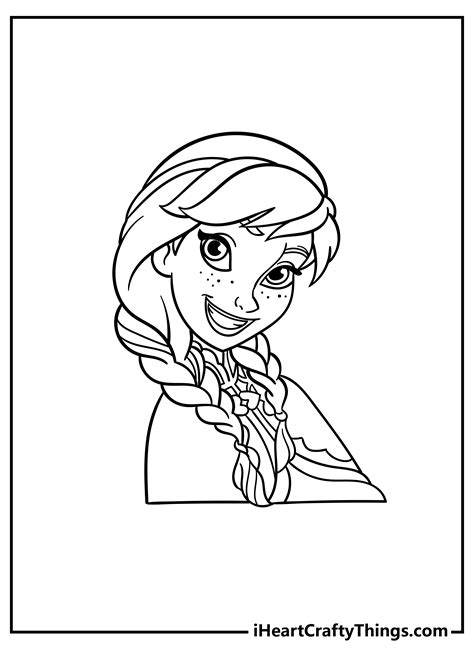 Coloring Pages Of Anna And Elsa