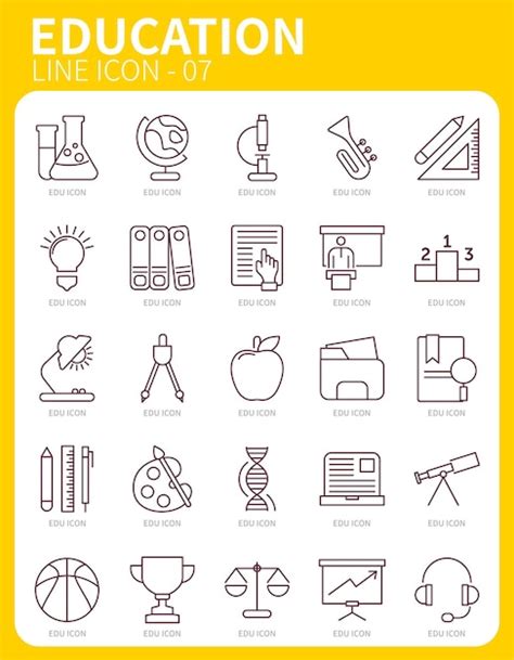 Fun school study learning icon | Premium Vector