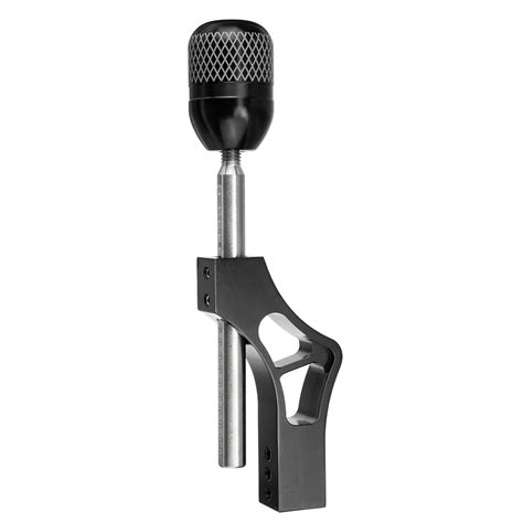 Aluminum gear extender adjustable car shifter lever shift knob for ...