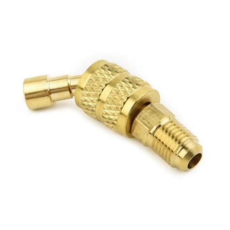 R410a/R134a Charging Vacuum Port Adapter-Brass | Ubuy India