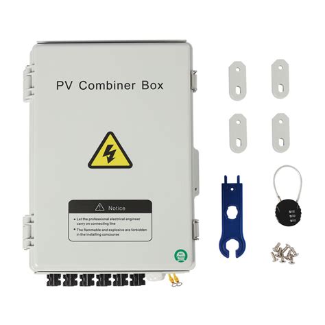 6 String Solar PV Combiner Box Junction Box Circuit | Ubuy India
