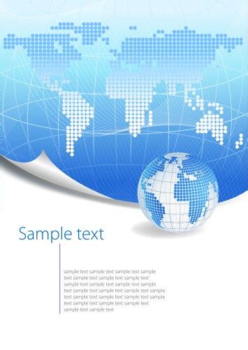 Vector World Map Blue 的图像结果