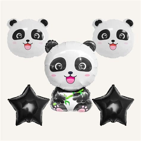 Buy Panda Theme Foil Balloons birthday decoration for kids in India at ...