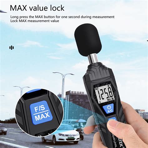 Buy Sound Level Meter Digital Sound Level Meter Reader Measurement ...